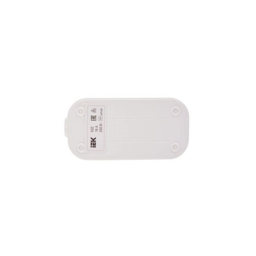 Колодка удлинителя 2-м 16А Classic К02 2P+PE 250В IEK KYP11-16-02-00-Z