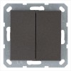 Переключатель перекрестный 2-кл. 10А IP20 механизм мокко Jasmart G3014Z