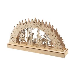 Фигура деревянная "Семейство оленей" 30х5х15.7см 1Вт IP20 с подсветкой Neon-Night 504-026