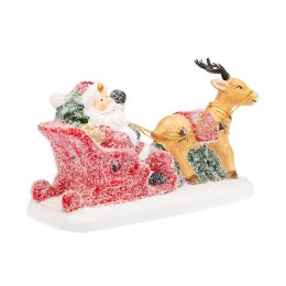 Фигура керамическая "Дед Мороз в санях" 30.5х12.2х17.2см 0.1Вт IP20 Neon-Night 505-029