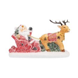 Фигура керамическая "Дед Мороз в санях" 30.5х12.2х17.2см 0.1Вт IP20 Neon-Night 505-029