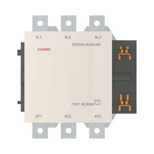 Контактор магнитный DSC500-3C00A380 500А 250кВт (AC3) 380В AC YON DSC500-3C00A380