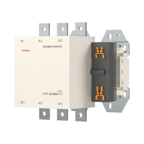 Контактор магнитный DSC500-3C00A380 500А 250кВт (AC3) 380В AC YON DSC500-3C00A380