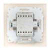 Переключатель проходной 2-кл. СП Валенсия 10А IP20 крем. PROxima EKF EWV10-027-20