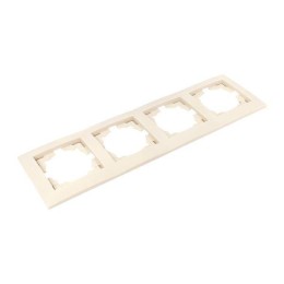 Рамка 4-м Валенсия крем. PROxima EKF EWM-G-304-20