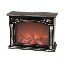 Камин светодиодный "Классика" 33х12х24см эффект живого огня USB и элементы питания 3хC (не в компл.)