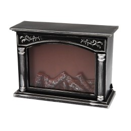 Камин светодиодный "Классика" 33х12х24см эффект живого огня USB и элементы питания 3хC (не в компл.)