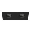 Рамка двойная DL-PJ-103-B черн. DesignLed 00-00002966