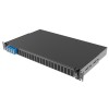Полка оптическая выдвижная 1U с адатерами 4 х duplex SC OS2 в комплекте с лицевой панелью пигтейлами