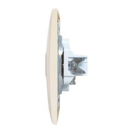 Розетка телевизионная TV 1-м Валенсия 5-862МГц 75Ом крем. PROxima EKF EWA00-027-20