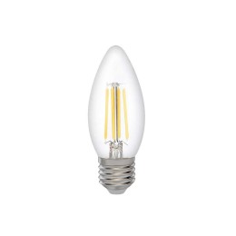 Лампа светодиодная филаментная PLED OMNI 6Вт C35 3000К тепл. бел. E27 230В/50Гц CL JazzWay 5020481
