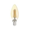 Лампа светодиодная филаментная PLED OMNI 8Вт C35 3000К тепл. бел. E14 230В/50Гц Gold JazzWay 5020917