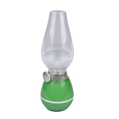 Светильник настольный TLD-538 Green/LED/80Lm/5500K/Dimmer "РЕТРО" 3Вт встроен. Аккум. 400мА.ч зел. U