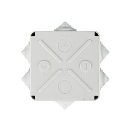 Коробка распаячная ОП 100х100х50 IP55 KM41234 IEK UKO11-100-100-050-K41-55