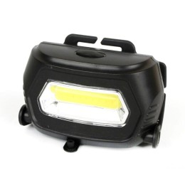 Фонарь аккумуляторный налобный LED5359 COB 3Вт 3 режима аккум. 5В пластик. черн. (бокс) Ultraflash 1