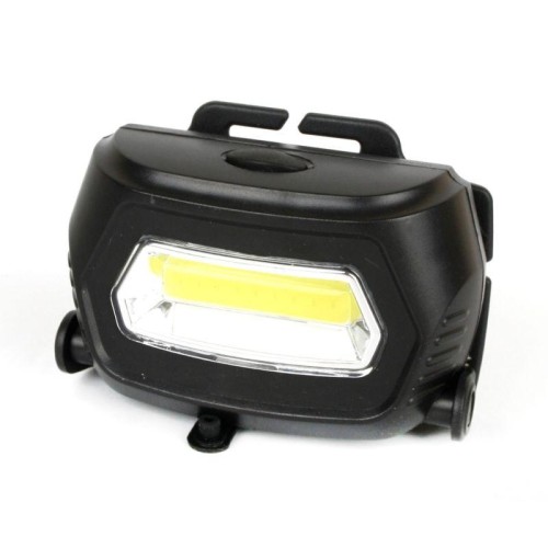 Фонарь аккумуляторный налобный LED5359 COB 3Вт 3 режима аккум. 5В пластик. черн. (бокс) Ultraflash 1