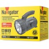 Фонарь-прожектор аккумуляторный кемпинговый 94 975 NPT-SP12-ACCU 1LED 3Вт 18 + 4LED аккум. 3.7В 4А.ч