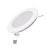 Светильник светодиодный Slim 6Вт 6500К IP20 460лм 220-240В ДВО круг бел. GAUSS 939111306