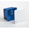 Коробка распаячная СП ГСК 70х70х45мм IP30 Tyco уравн. потенциалов Ruvinil 10178УП