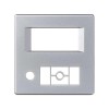 Накладка на 75252-39 Simon82/82Nature алюм. 82058-33