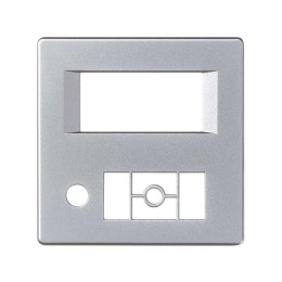 Накладка на 75252-39 Simon82/82Nature алюм. 82058-33