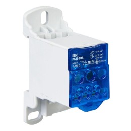 Блок распределительный на DIN-рейку РБД-80А IEK RBD-80