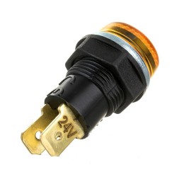 Арматура сигнальная 14мм с лампой 12В желт. EMAS S140NS1