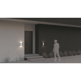 Светильник Bowery 2х50Вт GU10 IP54 бра настен. Maytoni O574WL-02W