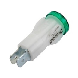 Арматура сигнальная 14мм с лампой 220В зел. EMAS S145NY