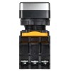 Кнопка "I-O" d22мм 1НО+1НЗ MASTER с подсветкой IEK MI-BT60-11DR-3-11-K51