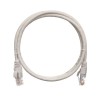 Патч-корд U/UTP 5е RJ45/8P8C 4 пары PVC с защитной защелкой мж 1м сер. NIKOMAX NMC-PC4UD55B-010-GY