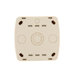 Выключатель 1-кл. ОП Demet 10А IP20 с подсветкой крем. LEZARD 711-0300-111