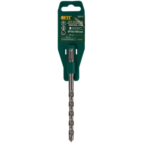 Бур по бетону SDS PLUS с двойн. резьбой 10х160мм FIT 32915