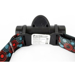 Фонарь аккумуляторный налобный E1340 XPE + COB LED 3Вт 2 режима аккум. 3.7В магнит диммир. черн. (бо