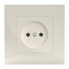 Розетка 1-м СП Pixel 16А IP20 без заземл. в сборе беж. TOKOV ELECTRIC TKE-PX-R1F-C02