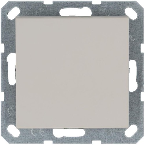 Переключатель проходной 1-кл. 10А IP20 механизм тауп Jasmart G3012T