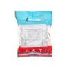 Розетка компьютерная+телефонная 2-м СП ASTI RJ45 + RJ11 в сборе бел. LEZARD 7081-0202-143