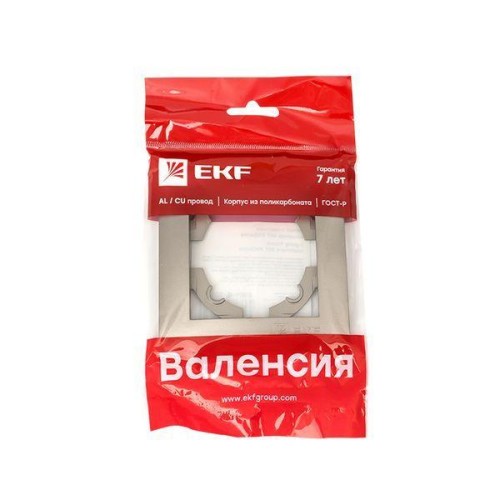 Рамка 1-м Валенсия кашемир EKF EWM-G-301-40