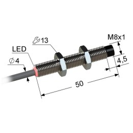 Выключатель бесконтактный PS2-08M50-5N41-K МЕГА-К A8010-34123359