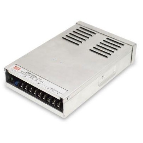 Драйвер 350Вт 24В для светодиодной ленты Meanwell ERP-350-24 IP20 221х130х48мм без активного охлажде