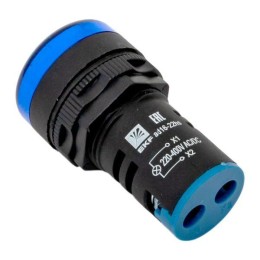 Матрица светодиодная AD16-22HS 220-400В AC/DC син. EKF ledm-ad16-b-230acdc