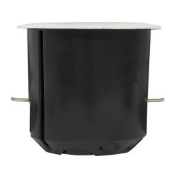 Коробка универсальная установочная КМП-020-028 углубленная с метал. лапками и крышкой 80х70 розн. ст