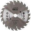 Диск пильный для циркулярных пил по дереву 185х20/16х24T FIT 37738