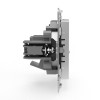 Розетка телефонная 1-м СП Pixel RJ11 механизм алюм. TOKOV ELECTRIC TKE-PX-RT1-C03