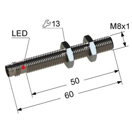 Выключатель бесконтактный PS2-08M60-2B11-C3 МЕГА-К A8010-79680411