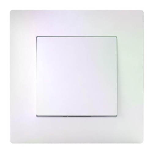 Выключатель 1-кл. СП Pixel 10А IP20 в сборе перламутр. TOKOV ELECTRIC TKE-PX-V1F-C04