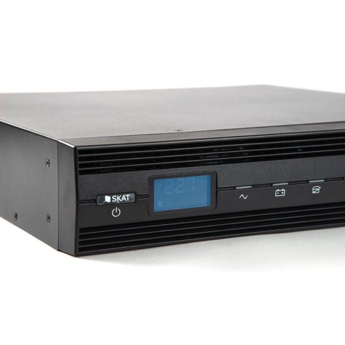 Источник бесперебойного питания SKAT-UPS 1000 RACK 220В 50/60Гц 900Вт 2 АКБ внешн. On-Line синусоида
