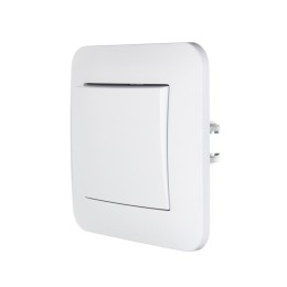 Выключатель 1-кл. 1п СП ASTI 10А IP20 в сборе бел. LEZARD 7081-0202-100