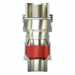 Ввод кабельный взрывозащ. универс. серии КАЕС для бронир. и небронир. кабеля М40х1.5 d24.8-31мм прис