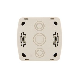 Розетка 1-м ОП Demet 16А IP20 с заземл. керамика крем. LEZARD 711-0300-122